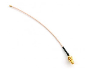 RF Cable, 10cm, U.FL to SMA-F